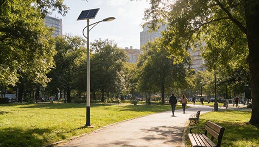 commercial solar street lights